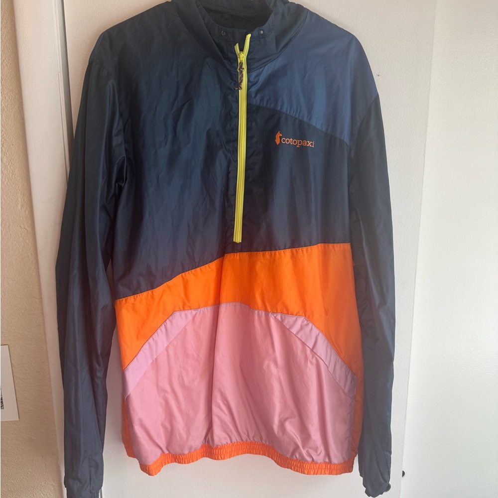 Cotopaxi Navy and Yellow Jacket